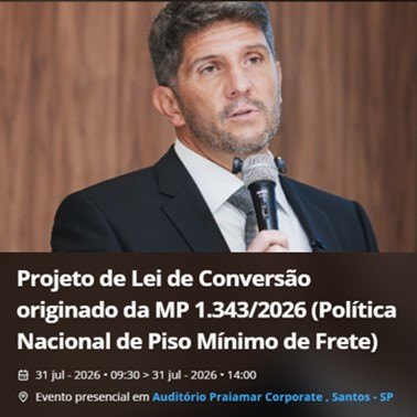 PISO NACIONAL DE FRETE MÍNIMO - MP 1343/26